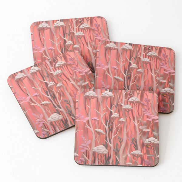 Item preview, Realistic delicate 3D wild leaves - expressive botanical pattern. designed and sold by My-fake-places.