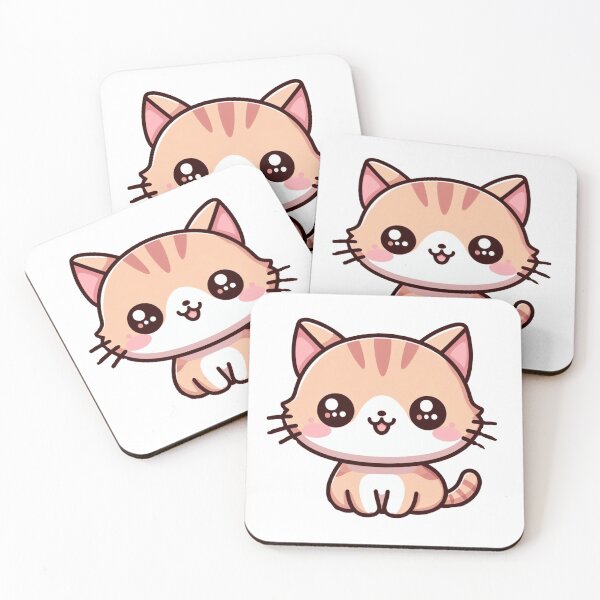 Item preview, Orange kitty with cute eyes designed and sold by Wxjtecki.