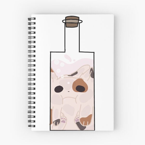 Item preview, Cat in a potion bottle designed and sold by ShroomGod.