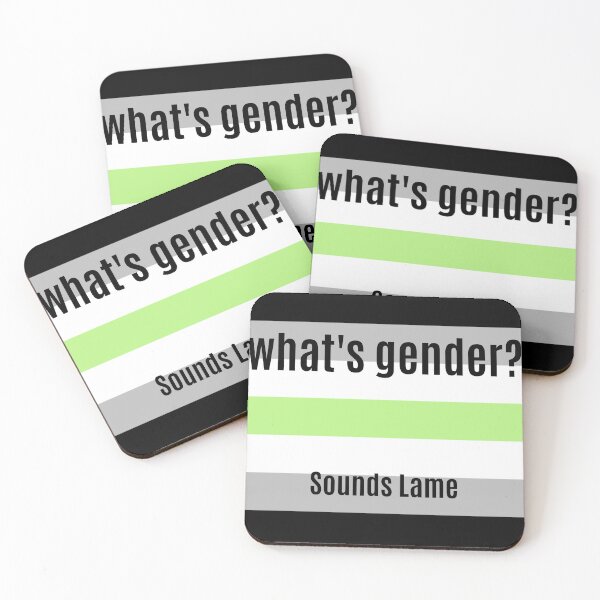 Item preview, Pride Pun: Agender designed and sold by ShroomGod.