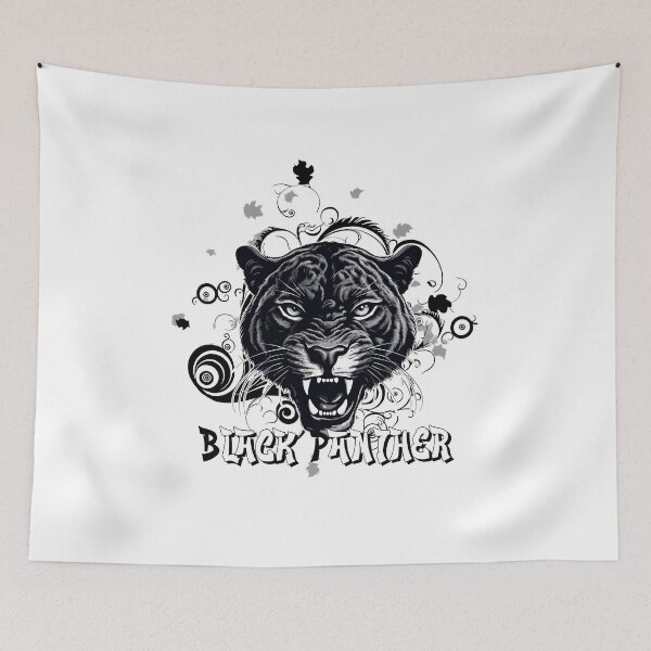 Item preview, Impressive Black Panther designed and sold by Anastasiia Yurevych.