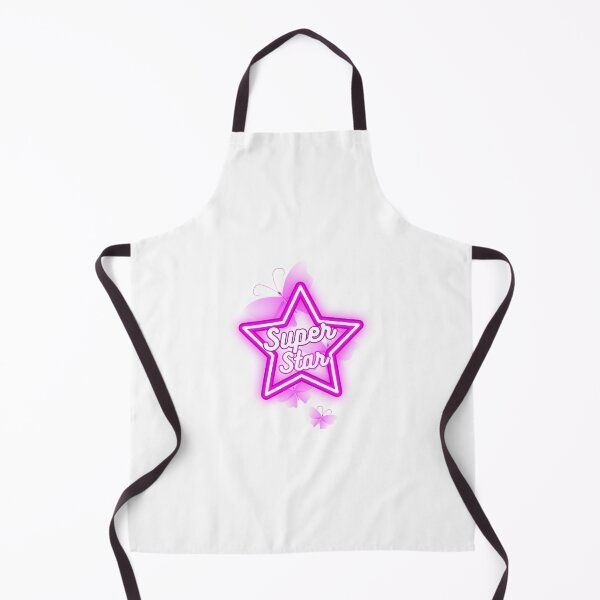 Item preview, 90s retro neon pink purple butterfly Super Star designed and sold by Night Bloom Designs.