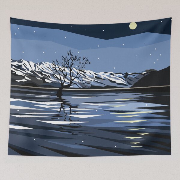 Item preview, Wanaka Tree Winter designed and sold by Art by Ira.