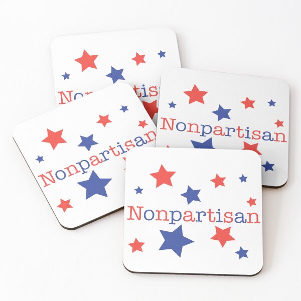 Item preview, Non-Partisan Red White Blue Stars designed and sold by Night Bloom Designs.