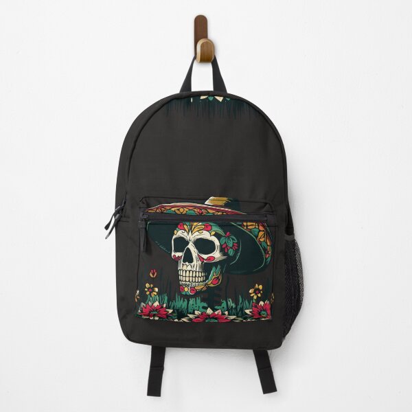 Item preview, Halloween party, day of the dead, skull, skeleton/traditional Mexican sugar skull/sugar skull with flowers designed and sold by yensyriv.