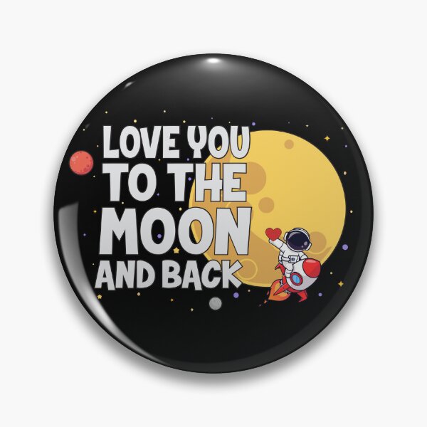 Item preview, Cute I Love You To The Moon And Back lovely - Valentines Day Tee designed and sold by Kummy Bear Shop.