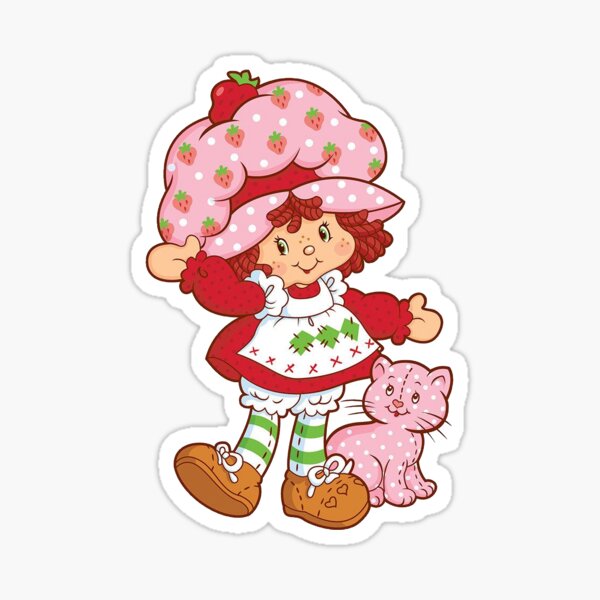 Strawberry Shortcake Stickers for Sale, Free US Shipping