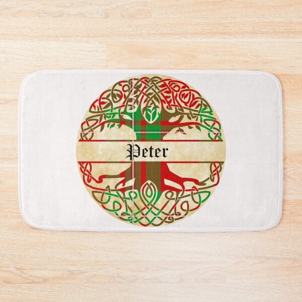 Item preview, Peter Tree of Life Clan Scottish Surname tartan designed and sold by BagTown Clans.