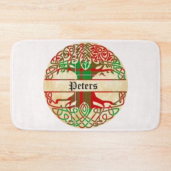 Item preview, Peters Tree of Life Clan Scottish Surname tartan designed and sold by BagTown Clans.