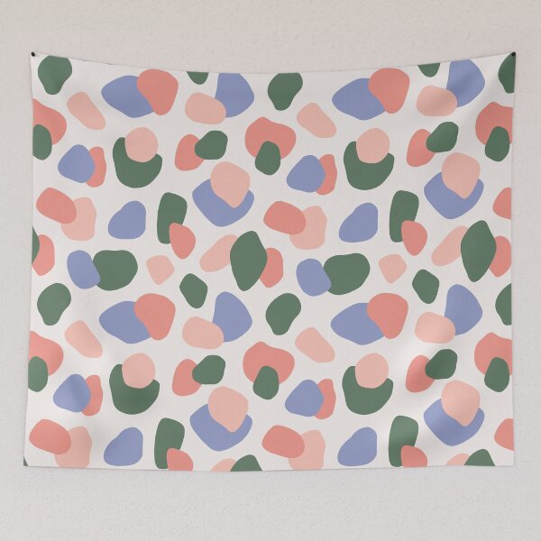 Item preview, Festive Blob Pattern designed and sold by Midnight Coffee.
