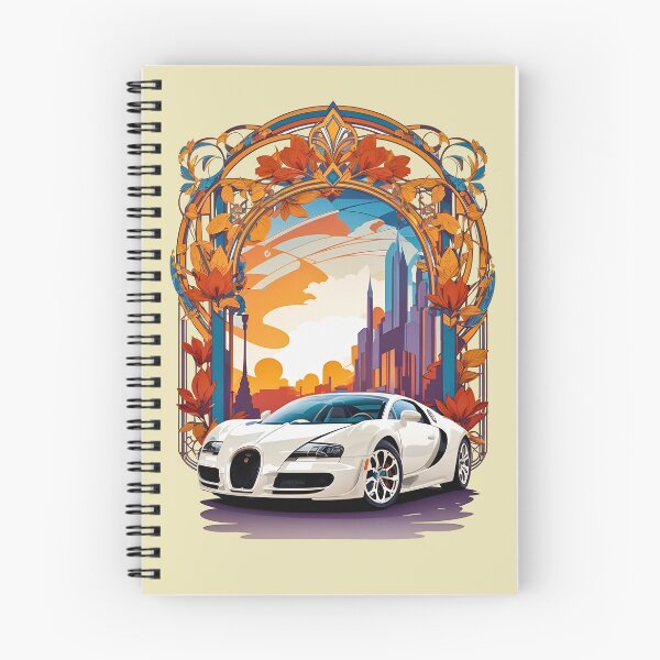 Item preview, Sport Car City Sunset retro vintage floral design designed and sold by BorgSpareParts.