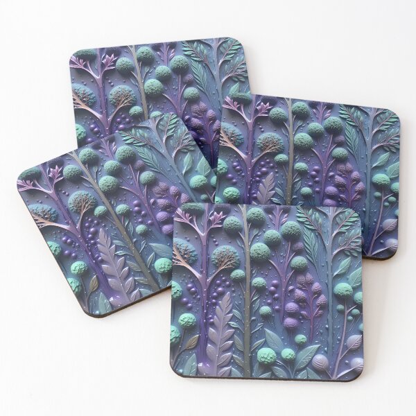 Item preview, Realistic delicate 3D wild leaves - expressive botanical pattern. designed and sold by My-fake-places.