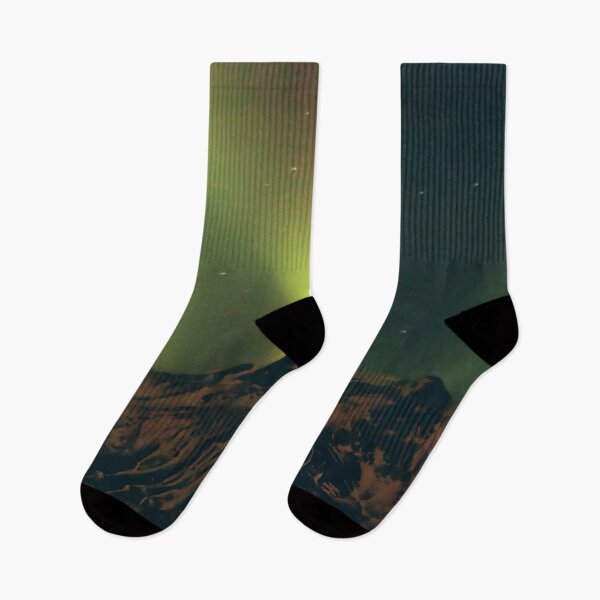 Item preview, Northern lights mountain designed and sold by Vidarleikur.