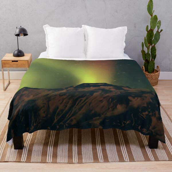 Item preview, Northern lights mountain designed and sold by Vidarleikur.