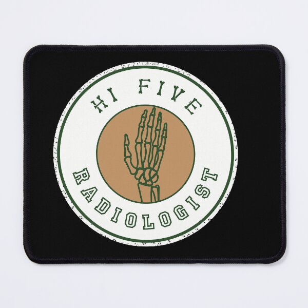 Item preview, Hi Five Radiologist (Retro Gold Colors) designed and sold by Teedose.