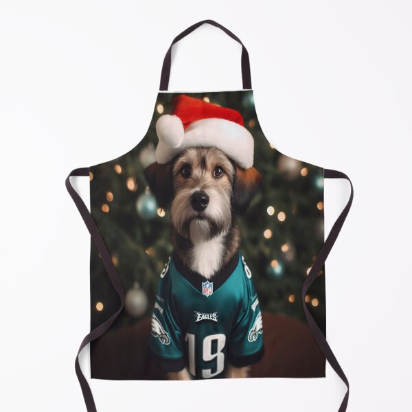Item preview, Eagles Puppy Christmas Themed designed and sold by PhillySportz.