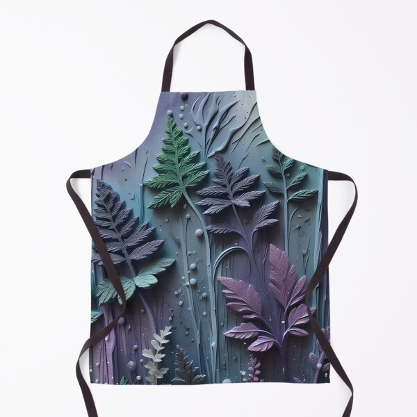 Item preview, Realistic delicate 3D wild leaves - expressive botanical pattern. designed and sold by My-fake-places.
