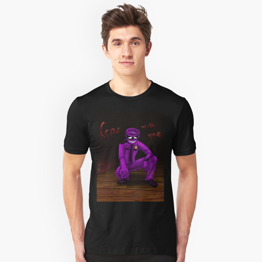 purple guy shirt