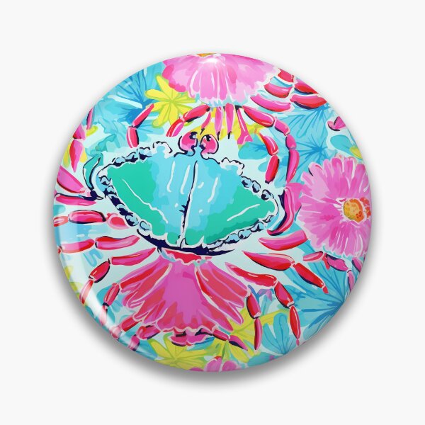 Item preview, Preppy Seaside Whimsy crabs designed and sold by FK-UK.