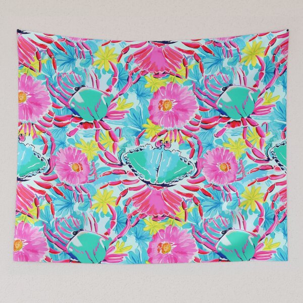 Item preview, Preppy Seaside Whimsy crabs designed and sold by FK-UK.