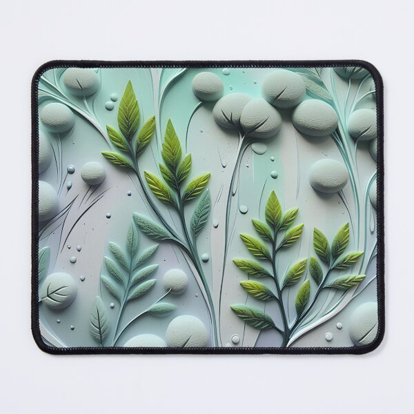 Item preview, Realistic delicate 3D wild leaves - expressive botanical pattern. designed and sold by My-fake-places.