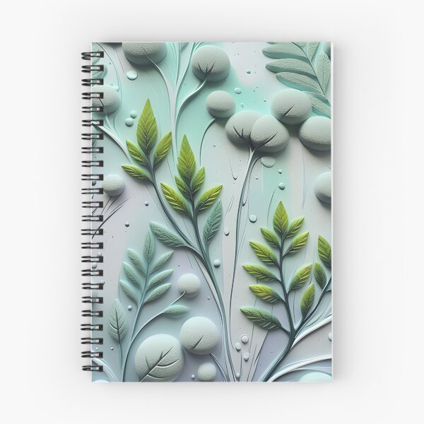 Item preview, Realistic delicate 3D wild leaves - expressive botanical pattern. designed and sold by My-fake-places.