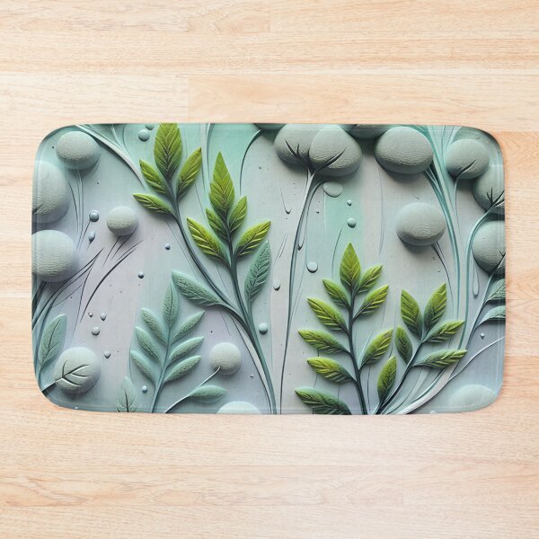 Item preview, Realistic delicate 3D wild leaves - expressive botanical pattern. designed and sold by My-fake-places.