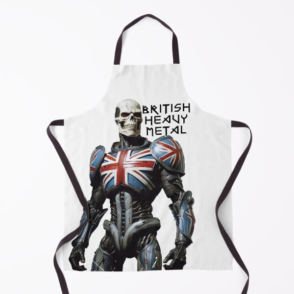 Item preview, British Heavy Metal Last Highway Tees #1 with logo black designed and sold by LastHighwayTees.