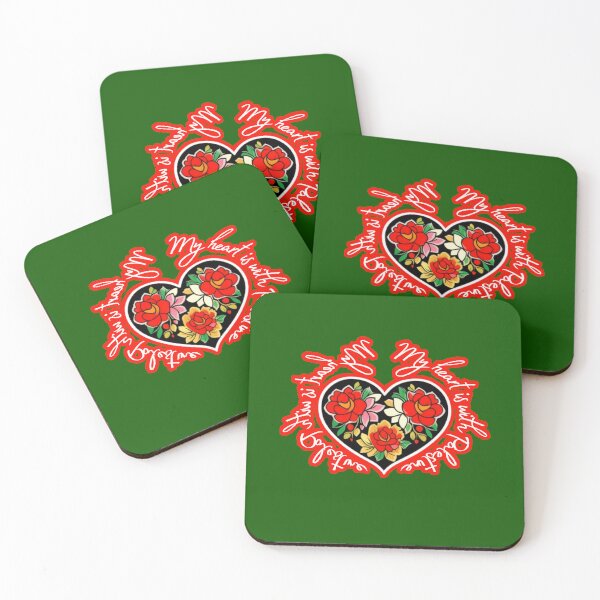 Item preview, My heart is with Palestine  designed and sold by Roxburylane.