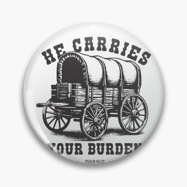 Item preview, He carries your burdens designed and sold by SeedtimeApparel.
