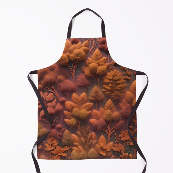 Item preview, Realistic delicate 3D wild leaves - expressive botanical pattern. designed and sold by My-fake-places.