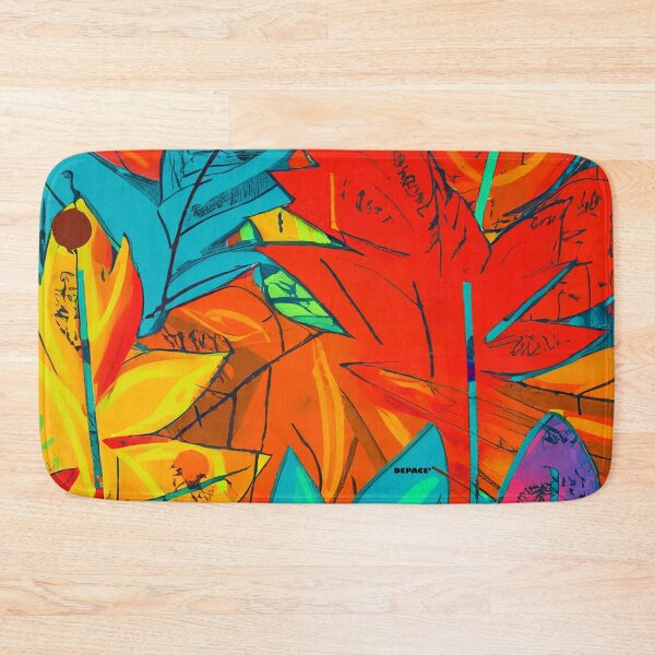 Item preview, Colorful Autumn Leaves in Graffiti Art style by dePace' designed and sold by mrpropcake.
