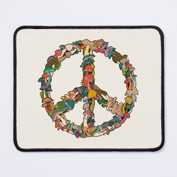 Item preview, Mushroom Peace Sign designed and sold by CattGDesigns.