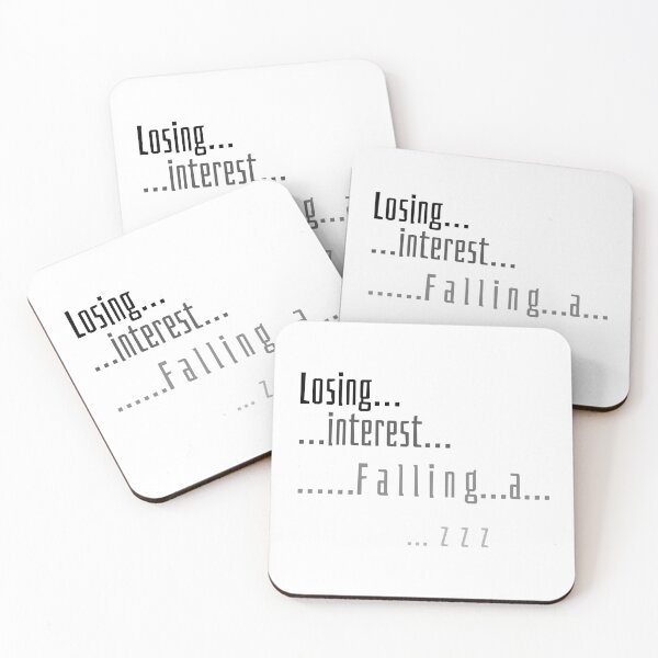 Item preview, Losing interest.  Falling asleep. designed and sold by milesromney.