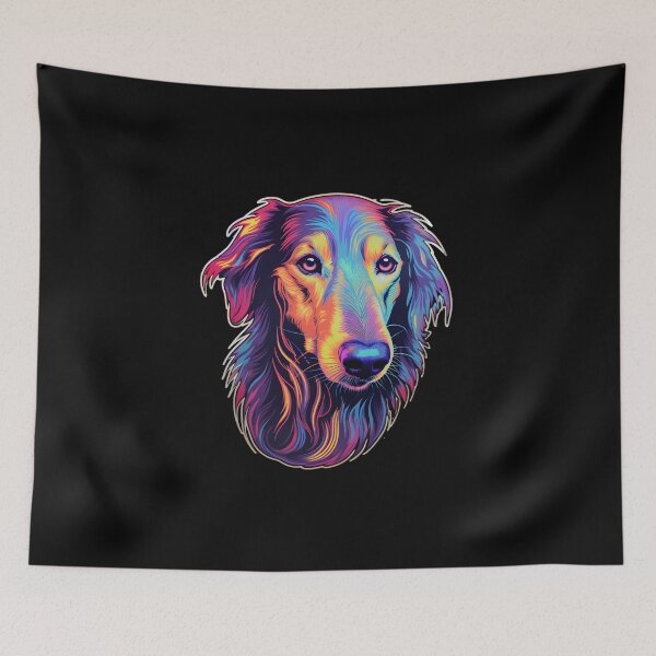Artikelvorschau, Barsoi Neon Design entworfen und verkauft von CUTEDOGGIEZ.