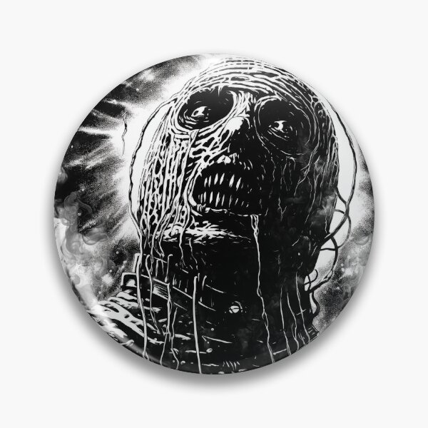 Item preview, Horror Face Cosmic Terror Last Highway Tees #1 SMOKE designed and sold by LastHighwayTees.