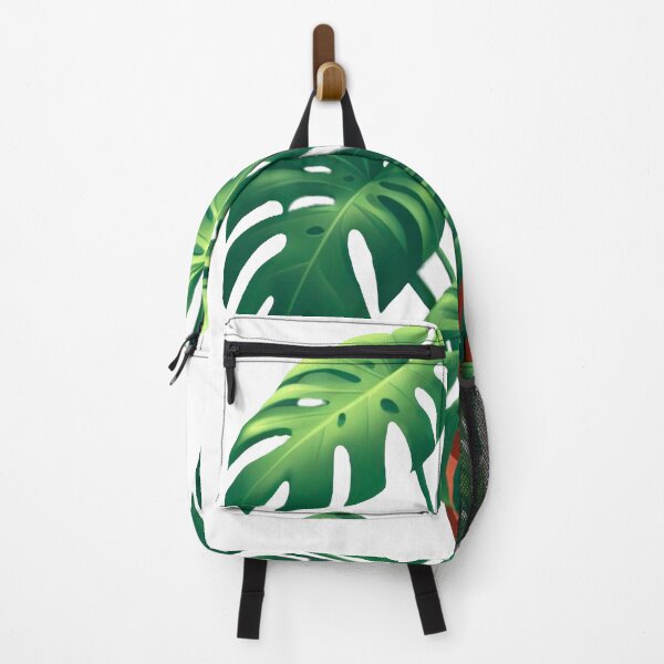 Item preview, Houseplant Green Wild Monstera Deliciosa - Modern Cartoon Painting - White Outline designed and sold by Star-Fragment.