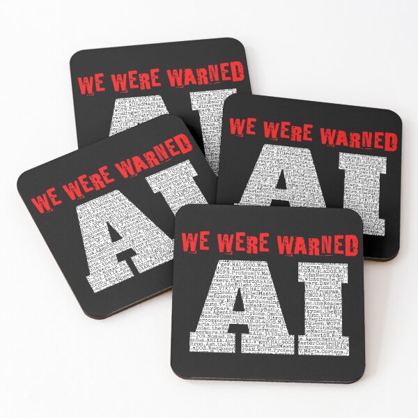 Item preview, AI: We Were Warned designed and sold by milesromney.