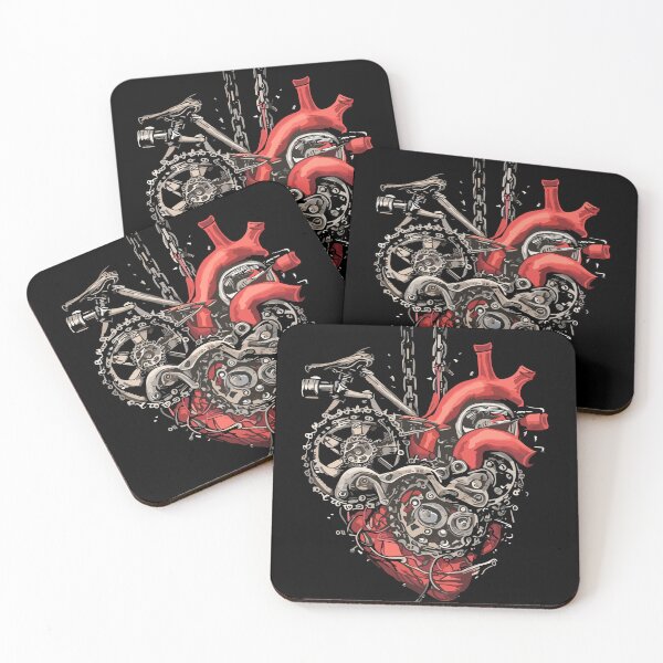 Item preview, Bicycle mechanic heart - bicycle heart graphic designed and sold by Ascooepics.