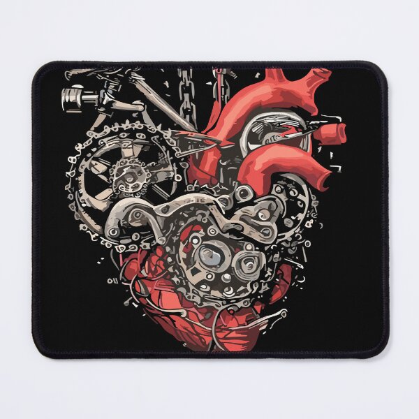 Item preview, Bicycle mechanic heart - bicycle heart graphic designed and sold by Ascooepics.