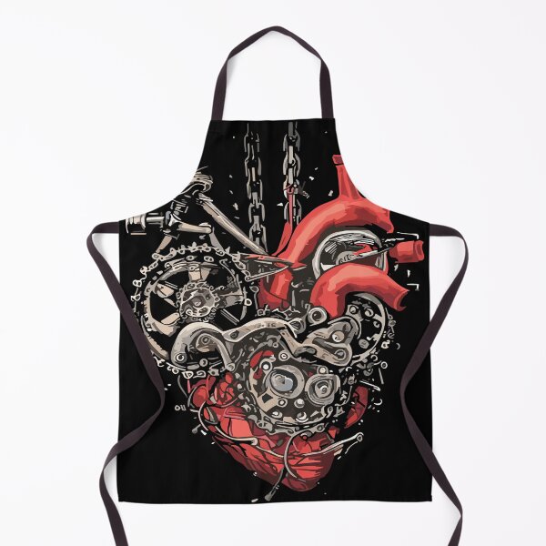 Item preview, Bicycle mechanic heart - bicycle heart graphic designed and sold by Ascooepics.