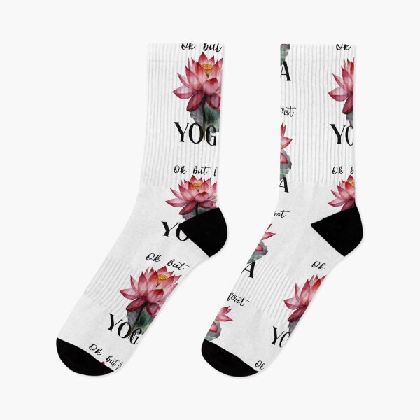 Item preview, Beautiful Lotus: Ok, but first Yoga designed and sold by Anastasiia Yurevych.