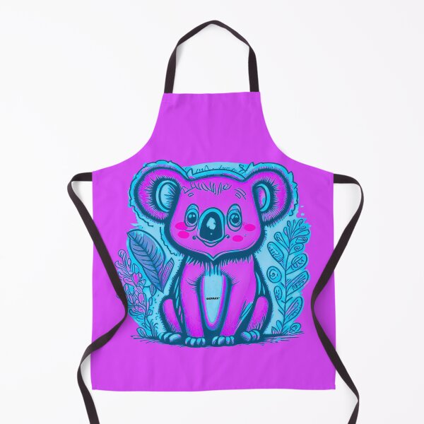 Item preview, Drawing of a Blue Koala Bear by dePace' designed and sold by mrpropcake.