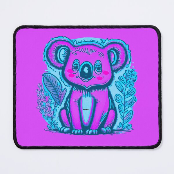 Item preview, Drawing of a Blue Koala Bear by dePace' designed and sold by mrpropcake.