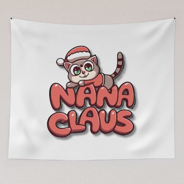 Artikelvorschau, Katze Nana Claus 2024 entworfen und verkauft von AISSAOUI0.