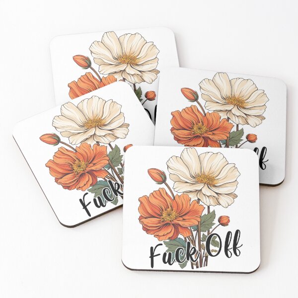 Item preview, Fuck Off Double Daisy | Floral | Funny | Meme designed and sold by Qoupy.