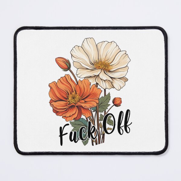 Item preview, Fuck Off Double Daisy | Floral | Funny | Meme designed and sold by Qoupy.