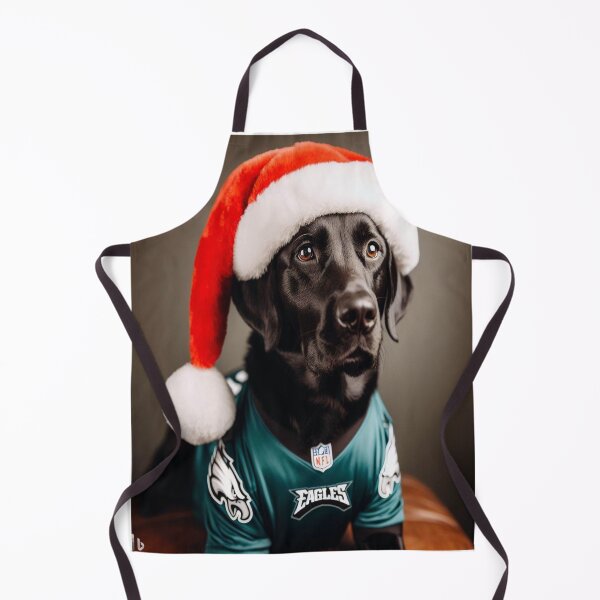 Item preview, Eagles Black Lab Christmas designed and sold by PhillySportz.