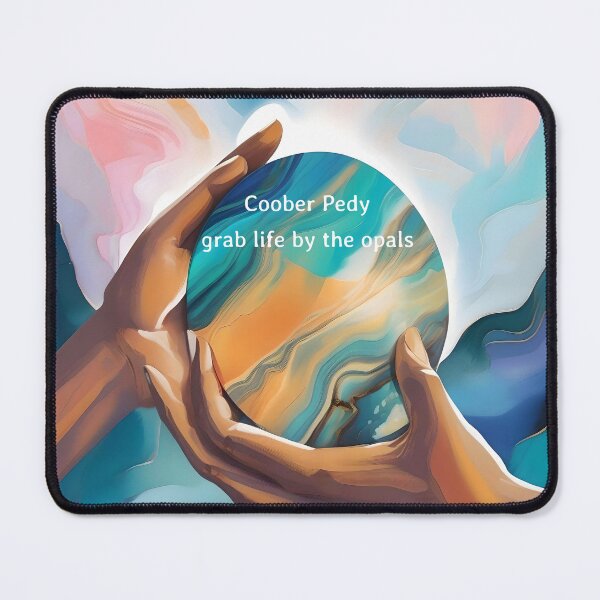 Item preview, Coober Pedy Grab life by the opals designed and sold by WildLadyWood.