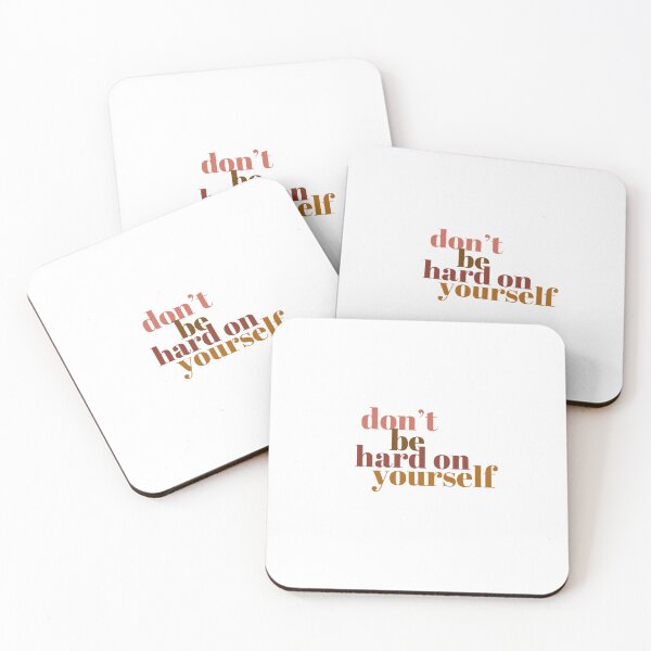 Item preview, Don't Be Hard On Yourself designed and sold by Ink Rebellion.